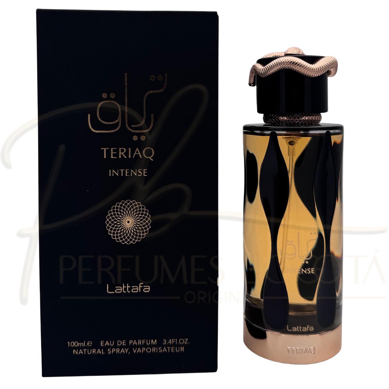 Perfume Lattafa Teriaq Intense - Eau De Parfum - 100ml - Unissex