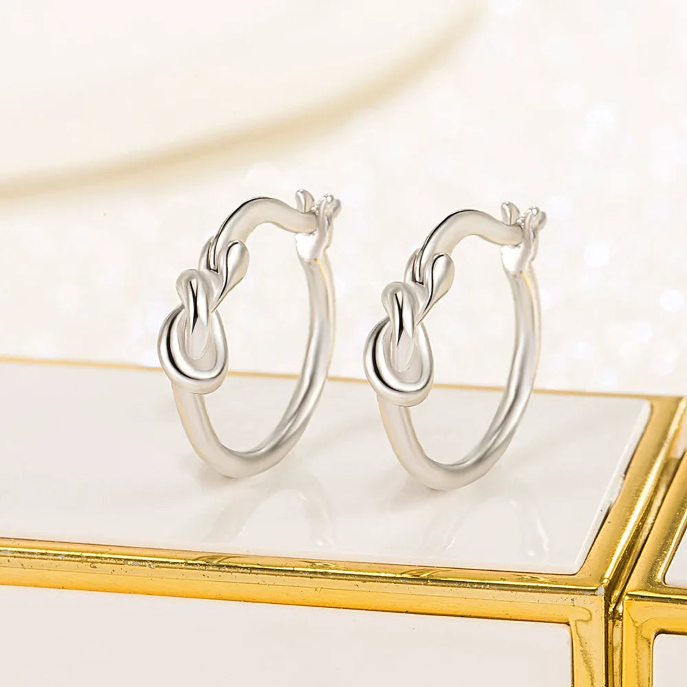 Brincos de prata esterlina 925 de luxo com cristal redondo, pedra de zircônia branca!