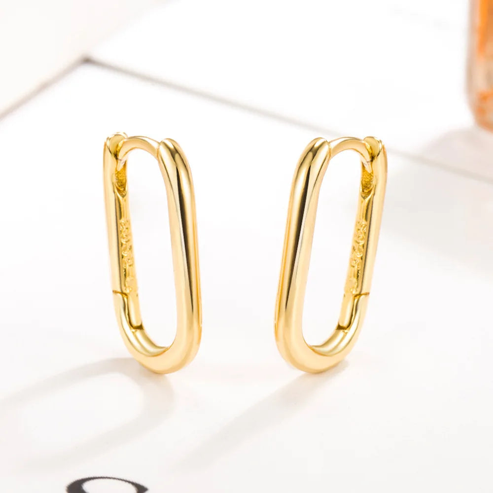 Brincos de prata esterlina 925 de luxo com cristal redondo, pedra de zircônia branca!