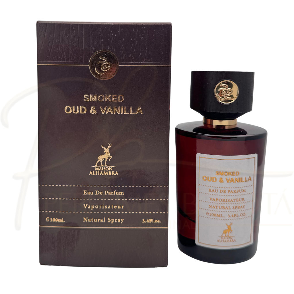 Perfume Maison Alhambra Smoked Oud & Vanilla - Eau De Parfum - 100ml - Unissex
