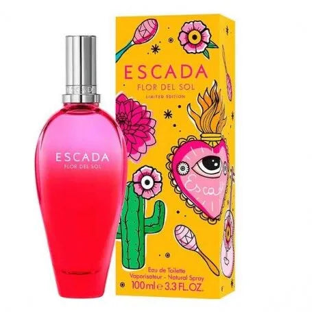 Perfume  Flor Del Sol Limited Edition Escada - Eau De Toilette - 100ml - Mulher