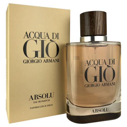 Perfume Acqua Di Gio Absolu G. Armani - Eau De Parfum - 75ml - Homem