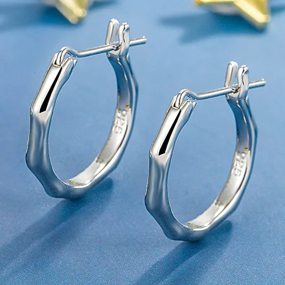 Brincos de prata esterlina 925 de luxo com cristal redondo, pedra de zircônia branca!